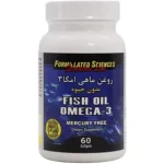 روغن ماهی امگا 3 بدون جیوه (60 عددی)