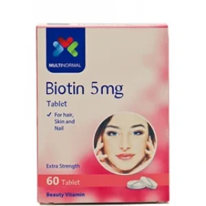 بیوتین مولتی نرمال 5 میلی گرم